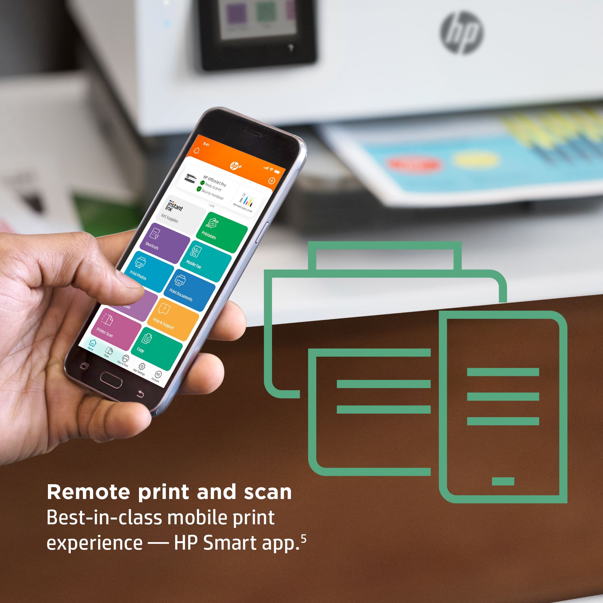HP OfficeJet Pro 8022e All-in-One Prntr – image 7