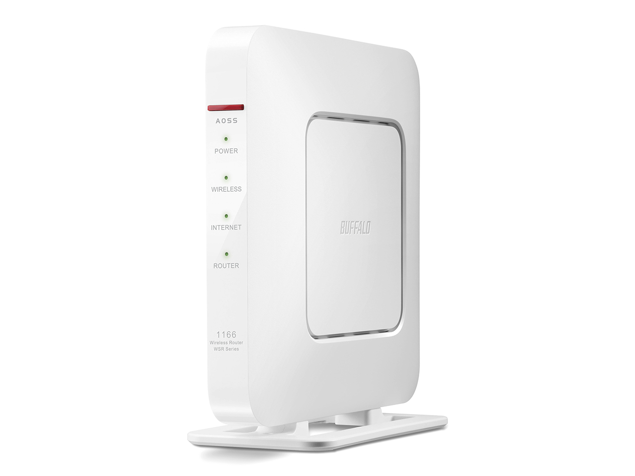 Buffalo WSR-1166DHP3-WH wireless router Gigabit Ethernet Dual-band (2.4 GHz