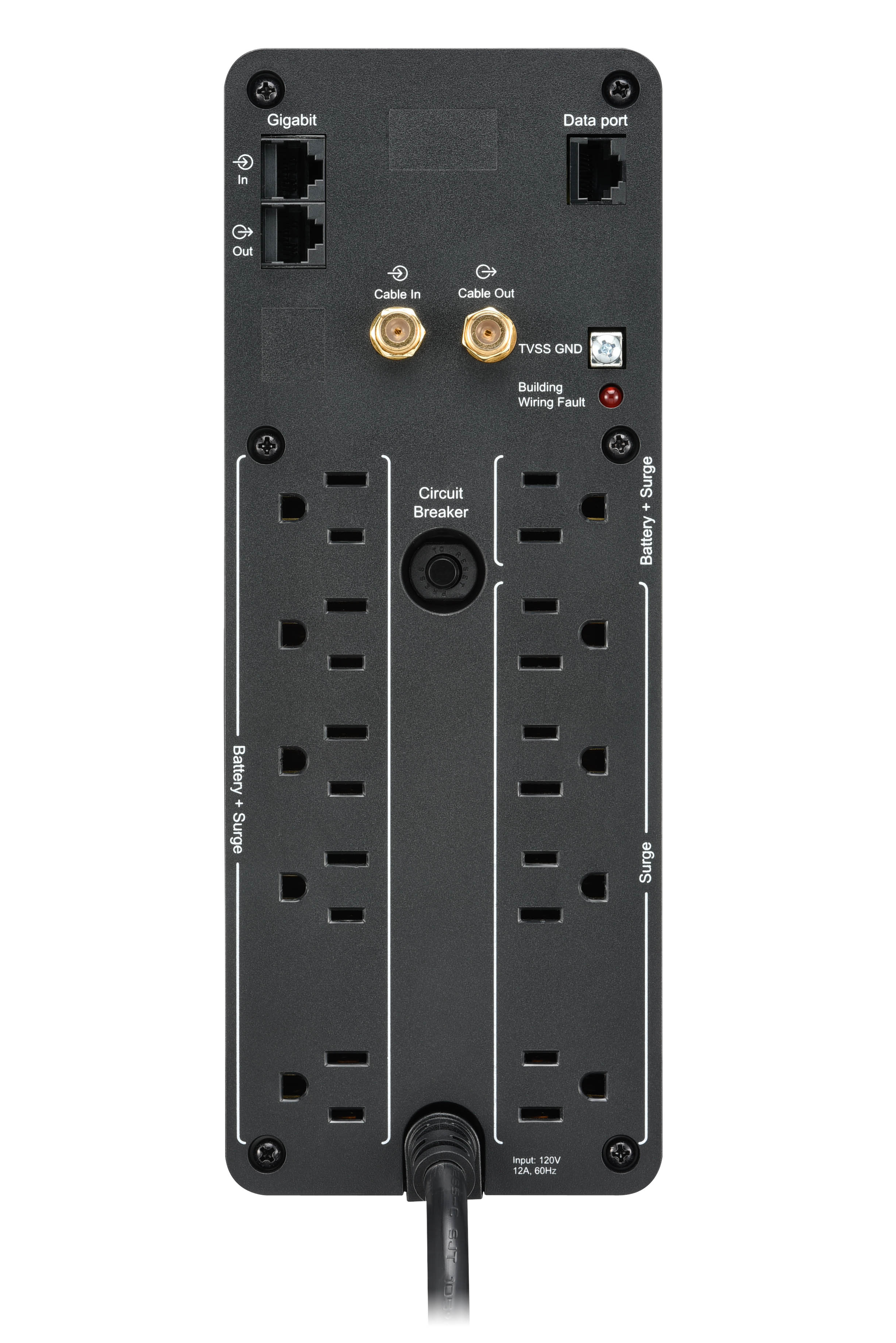 APC Back UPS PRO BR 1500 VA, 10 tomas de Apc