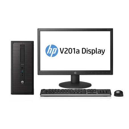 HP 600 G1 MT + V201a