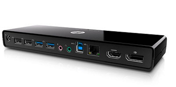 2-Power H1L08AA-OEM laptop dock/port replicator Wired USB 3.2 Gen 1 (3.1 Gen 1) Type-A Black