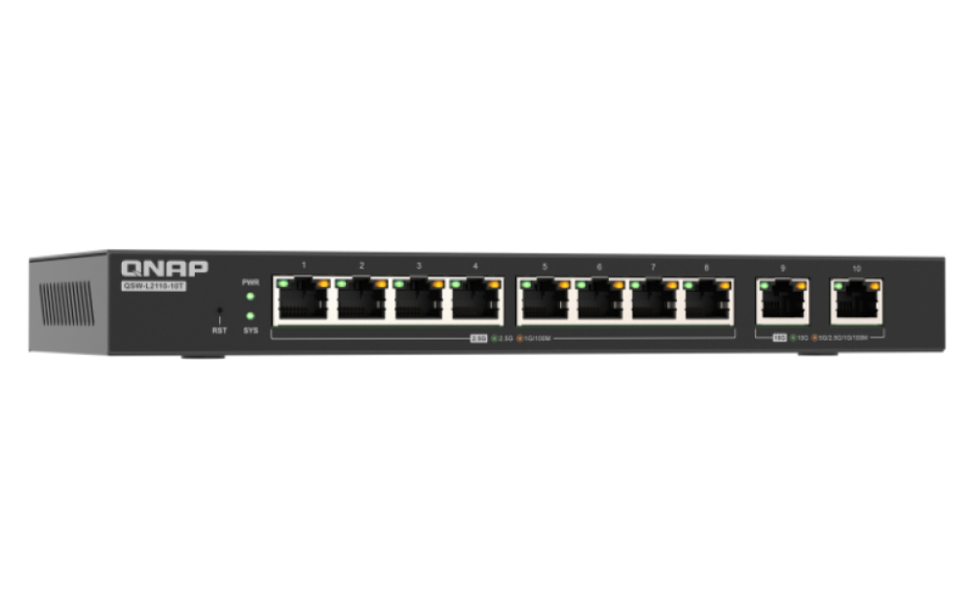 QNAP QSW-L2110-10T network switch Managed Desktop Black – image 5