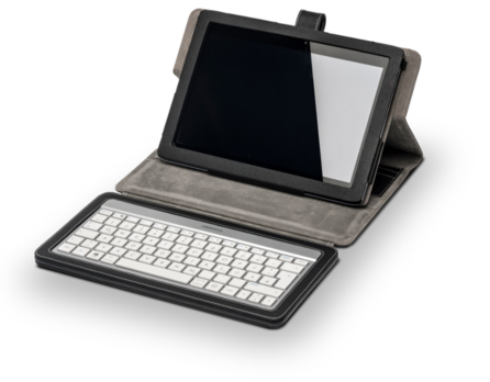 MEDION 50047110 mobile device keyboard Bluetooth Black – image 2
