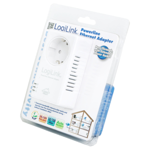 LogiLink PL0014 PowerLine network adapter 200 Mbit/s Ethernet LAN Wi-Fi White 1 pc(s) – image 3