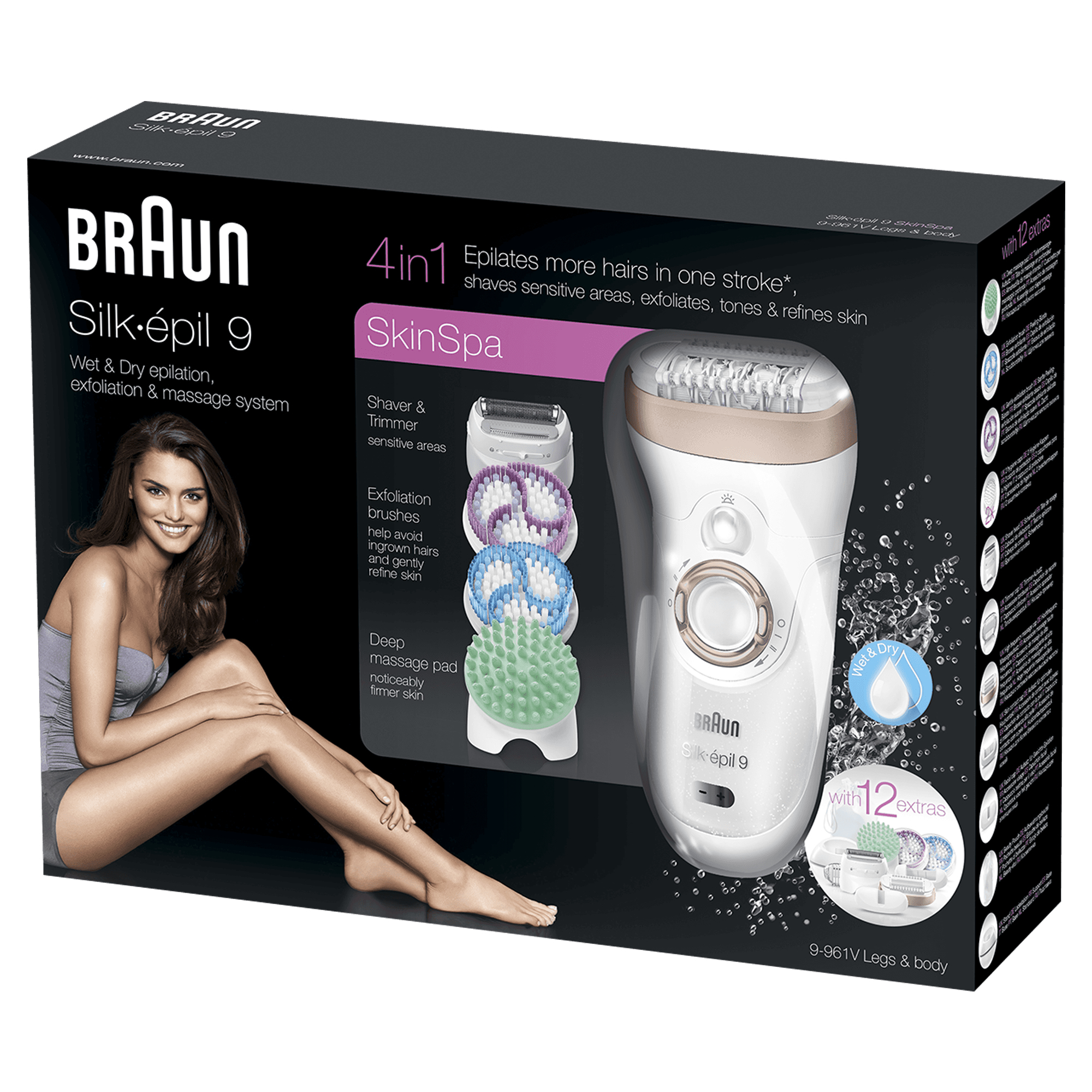 Braun Silk-épil 9 Skin Spa 9-961v – image 3