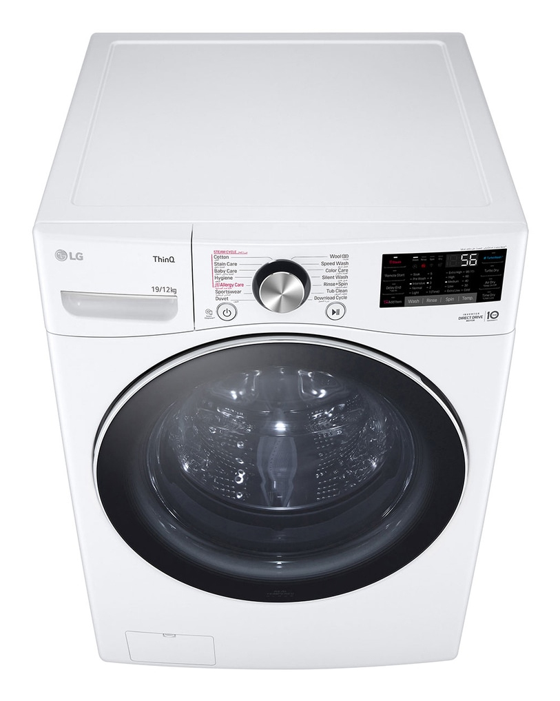 LG WS1912WHT washer dryer Freestanding Front-load White – image 8