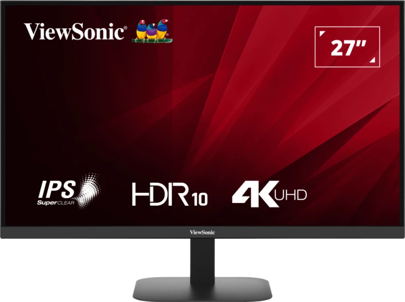 Viewsonic VA VA2708-4K-HD Monitor PC 686 cm (27") 3840 x 2160 Pixel 4K Ultra HD LED Nero