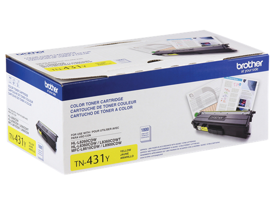 Brother TN431Y toner cartridge 1 pc(s) Original Yellow – image 6
