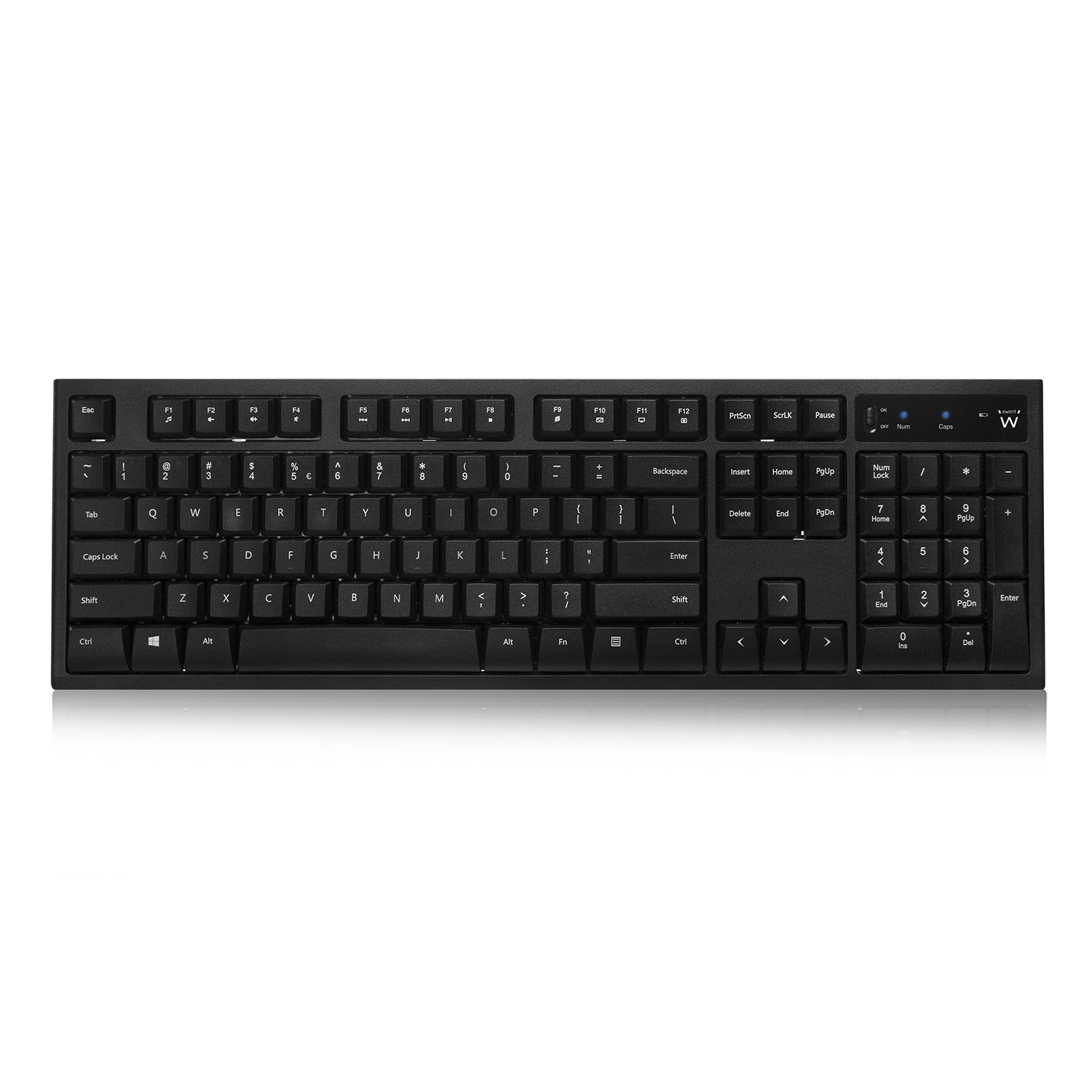 Ewent EW3193 keyboard Mouse included Universal RF Wireless QWERTY US International Black – image 4