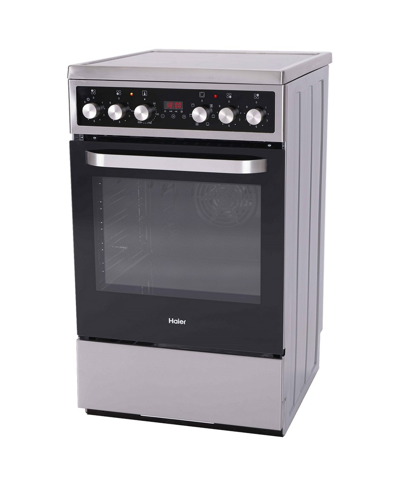 Haier HCX-5CDPX1 Freestanding cooker Electric Ceramic hob Stainless steel – image 3