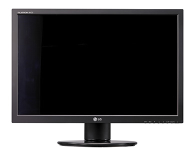 LG 24" Widescreen Active Matrix LCD Monitor, Black