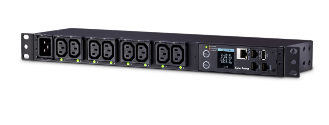 CyberPower PDU81006 power distribution unit (PDU) 8 AC outlet(s) 1U Black – image 2