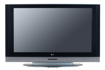 LG 42PC3R TV 106.7 cm (42") XGA Black, Silver 1200 cd/m²