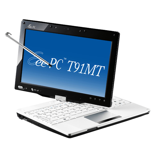 ASUS T91MT-WHI022M Intel Atom® Z520 Netbook – image 1