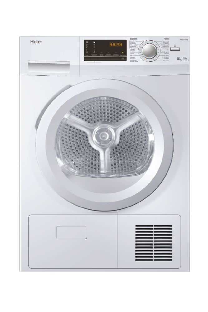 Haier 636 Series HD80-B636W tumble dryer Freestanding Front-load – image 1