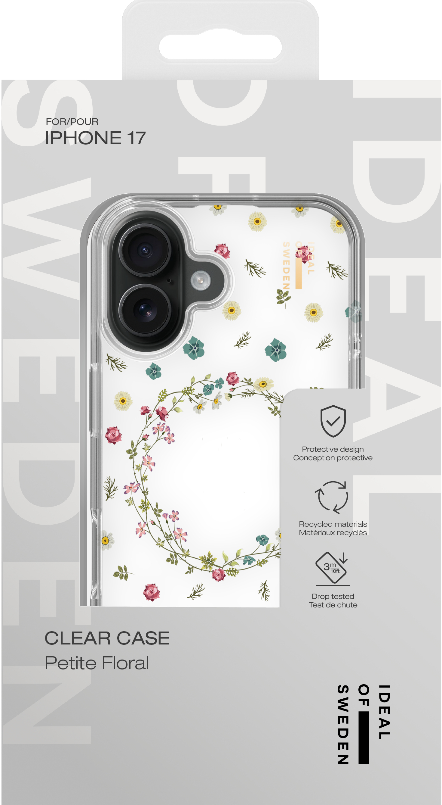 iDeal of Sweden Clear Case iPhone 17 Petite Floral – image 5