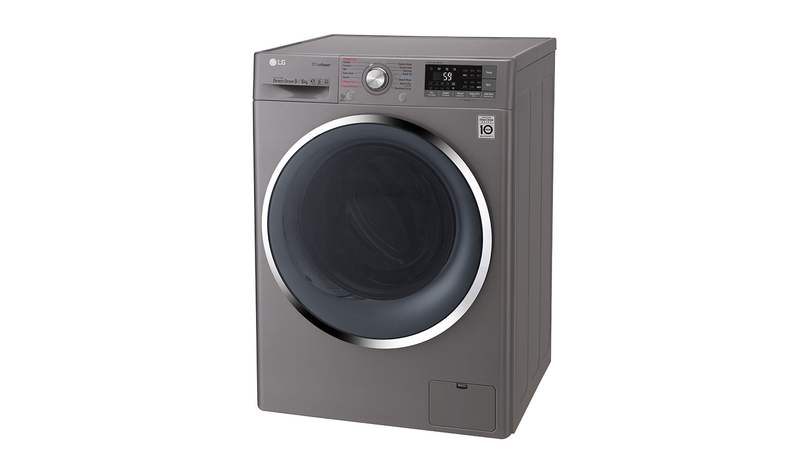 LG F4J8FHP2S washer dryer Freestanding Front-load Brown – image 2