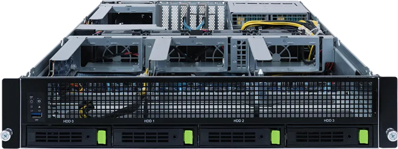 GIGABYTE G242-P36 LGA 4926 Rack (2U) Black, Steel – image 2