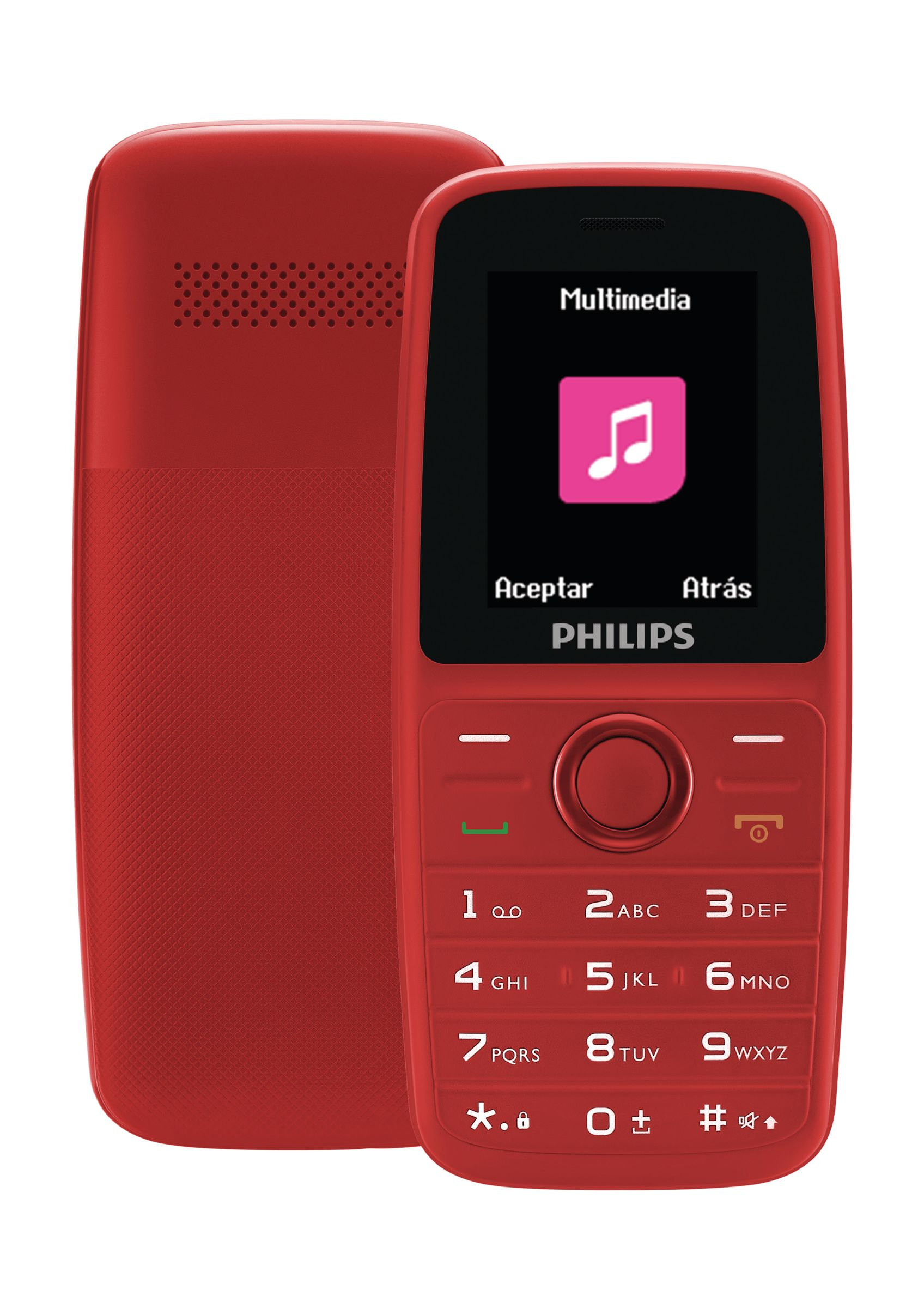 Philips CTE108RD/55 mobile phone – image 1