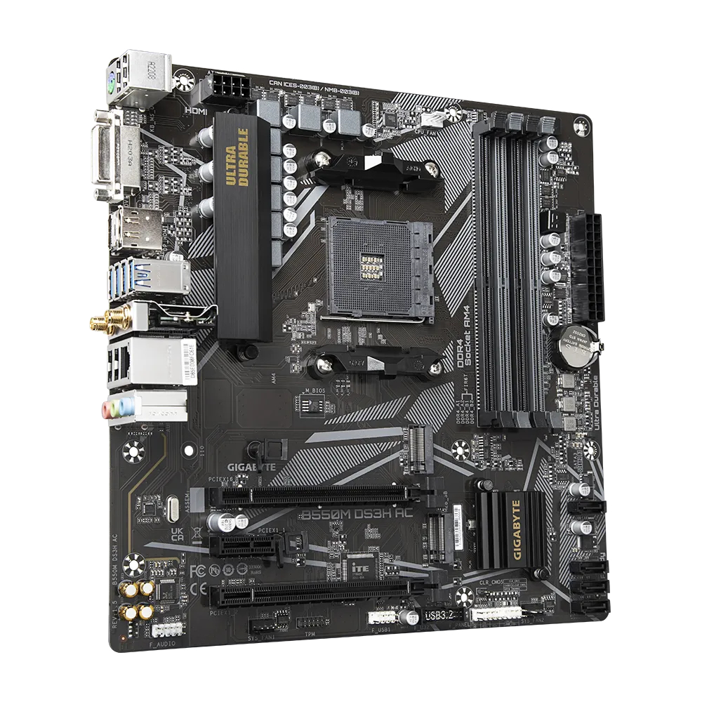 GIGABYTE B550M DS3H AC REV. 1.5 – image 2