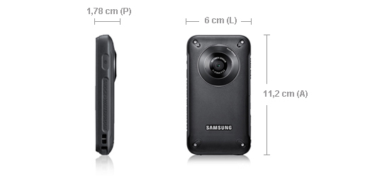 Samsung HMX-W300BP camcorder Handheld camcorder – image 7