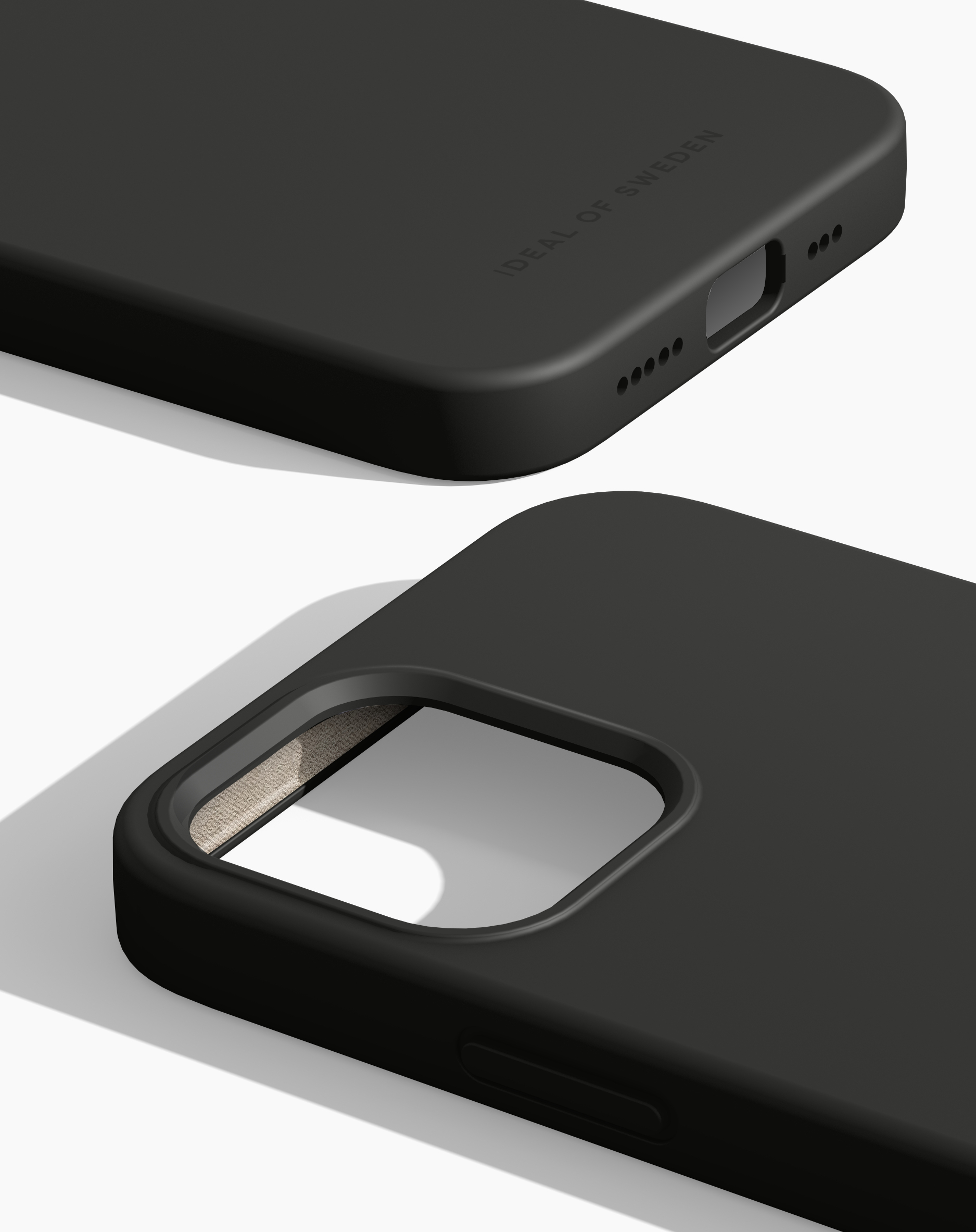 iDeal of Sweden Silicone Case MagSafe iPhone 12 / 12 Pro Black – image 2