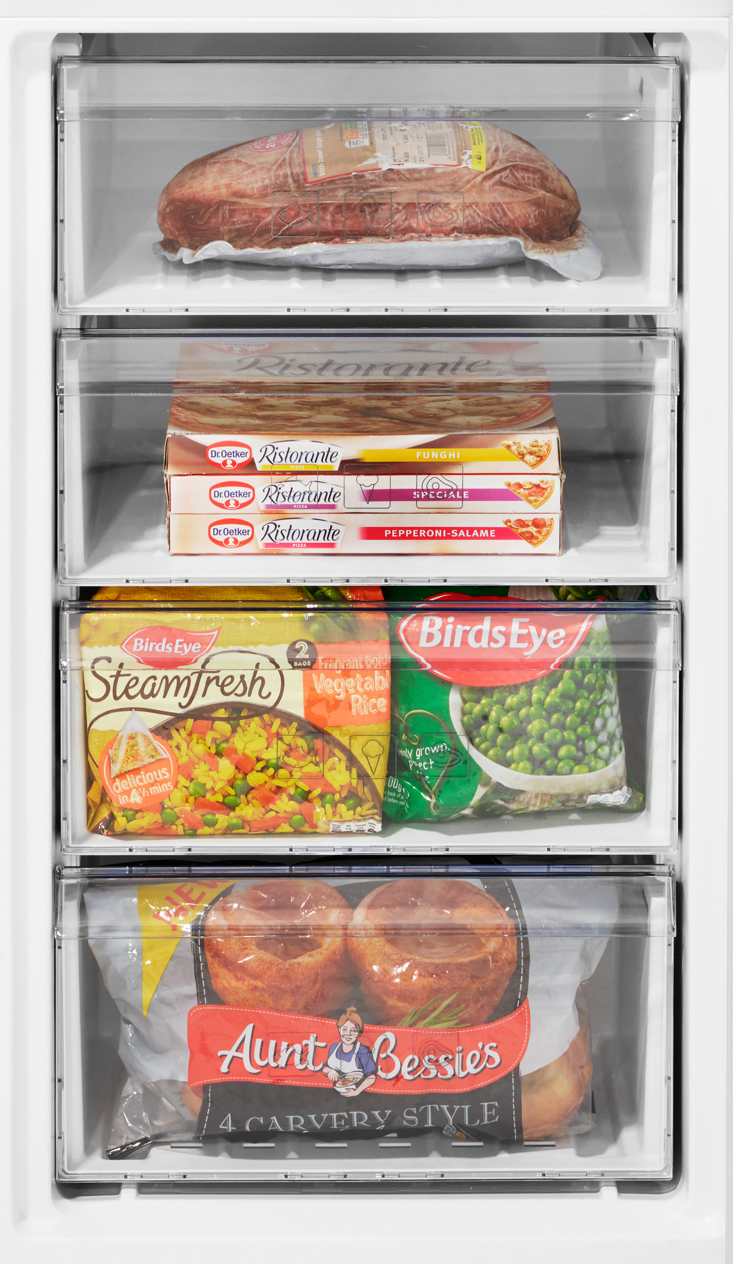 Beko CSG3582W Freestanding Frost Free Fridge Freezer with Large Salad Crisper – image 6