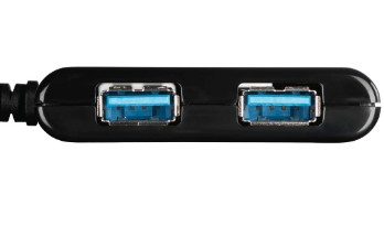 Hama 00012325 interface hub USB 3.2 Gen 1 (3.1 Gen 1) Type-A 5000 Mbit/s Black – image 3
