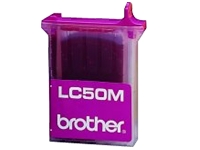 Brother Inktcartridge LC50M rood