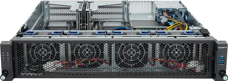 GIGABYTE E263-Z30-AAV1 AMD SoC Socket SP5 Rack (2U) Black, Steel – image 2