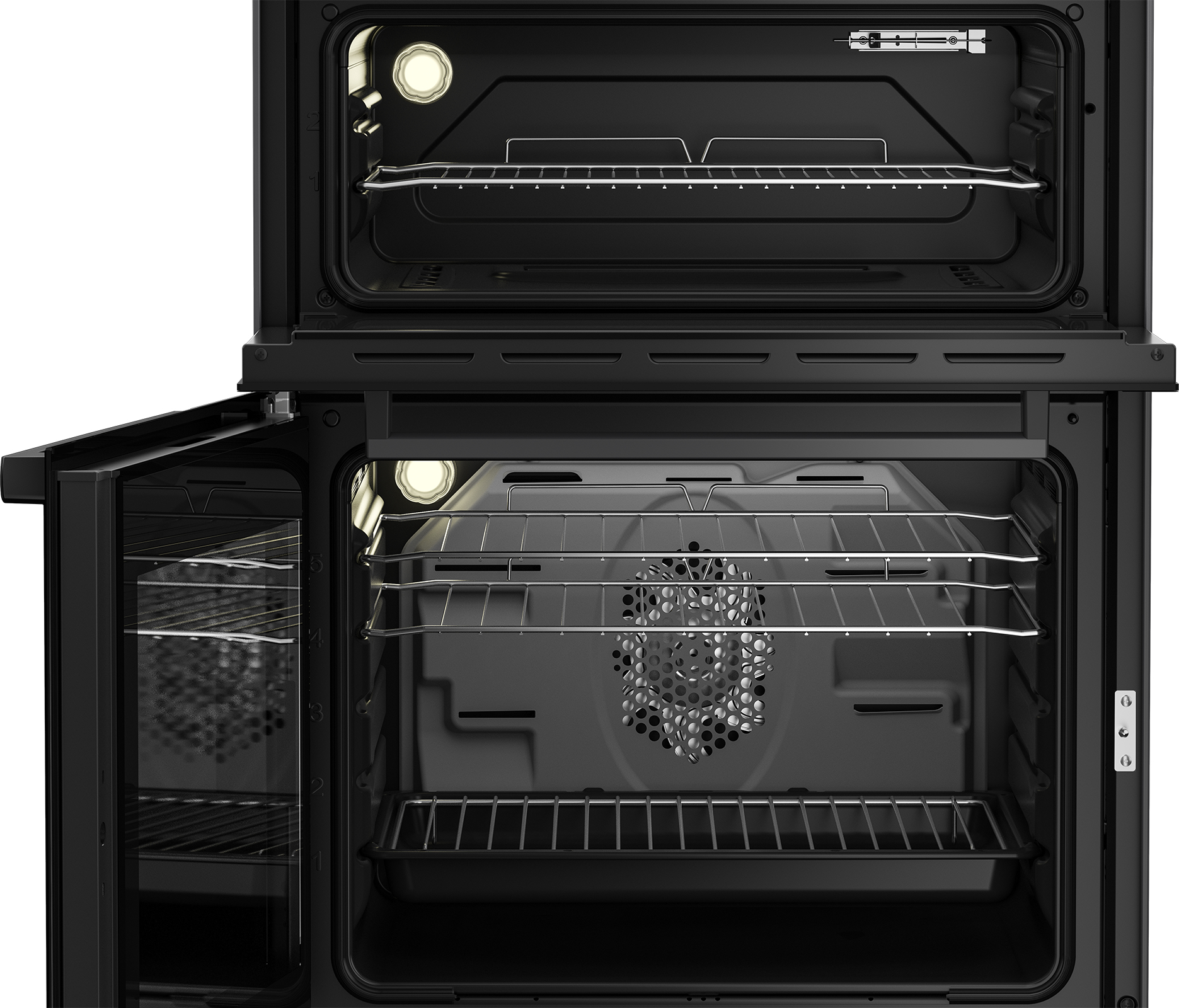 Beko KDCS663K 60 cm Double Oven Electric Cooker – image 5