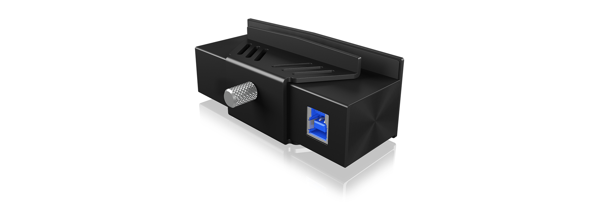 ICY BOX IB-HUB1408-U3 USB 3.2 Gen 1 (3.1 Gen 1) Type-B 5000 Mbit/s Black – image 3