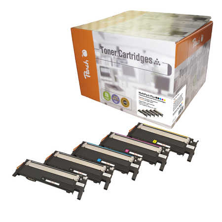 Peach PT568 toner cartridge 5 pc(s) Black, Cyan, Magenta, Yellow