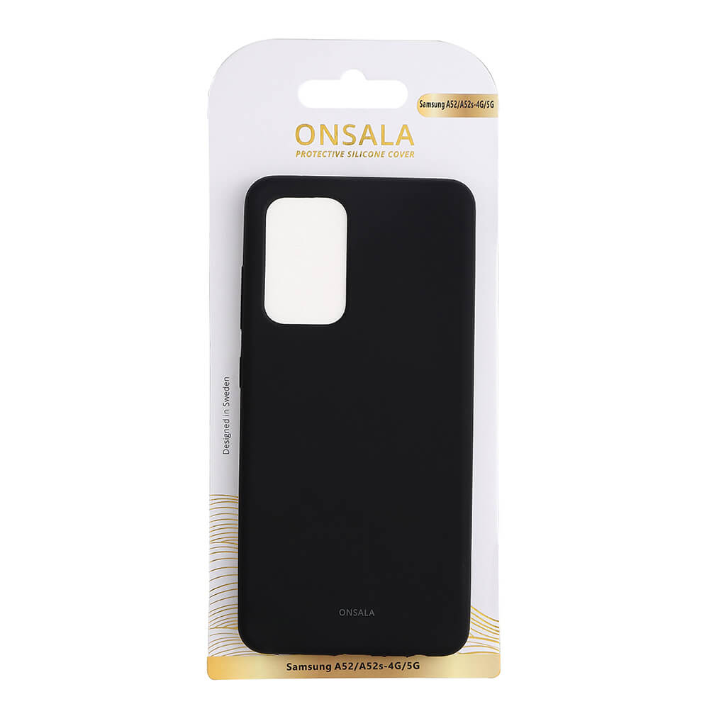 Onsala Phone Case Silicone Black - Samsung A52/A52s – image 2