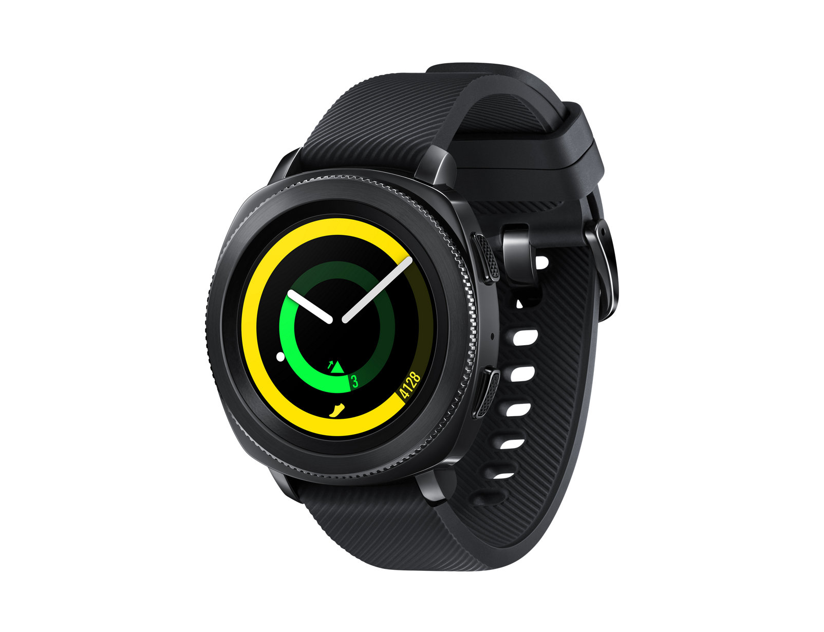 Samsung SM-R600 3.05 cm (1.2") OLED 42 mm Digital 360 x 360 pixels Touchscreen Black Wi-Fi GPS (satellite) – image 2