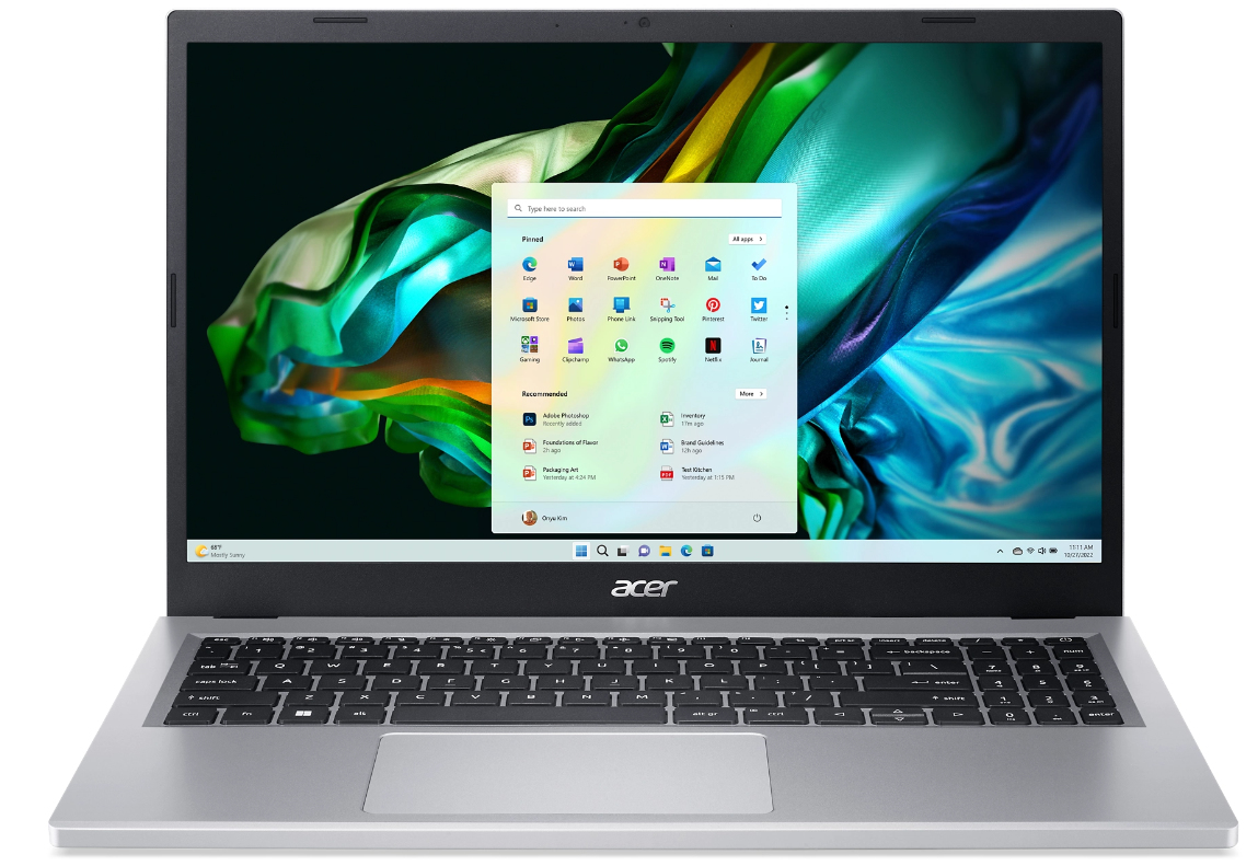 Acer Aspire 3 A315-510P-C4HT Intel® Celeron® N N100 Laptop – image 1