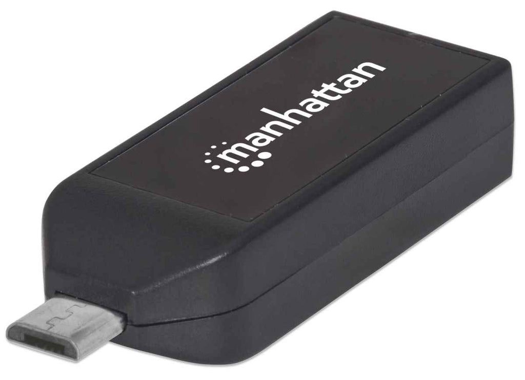 Manhattan 406222 card reader USB/Micro-USB Black