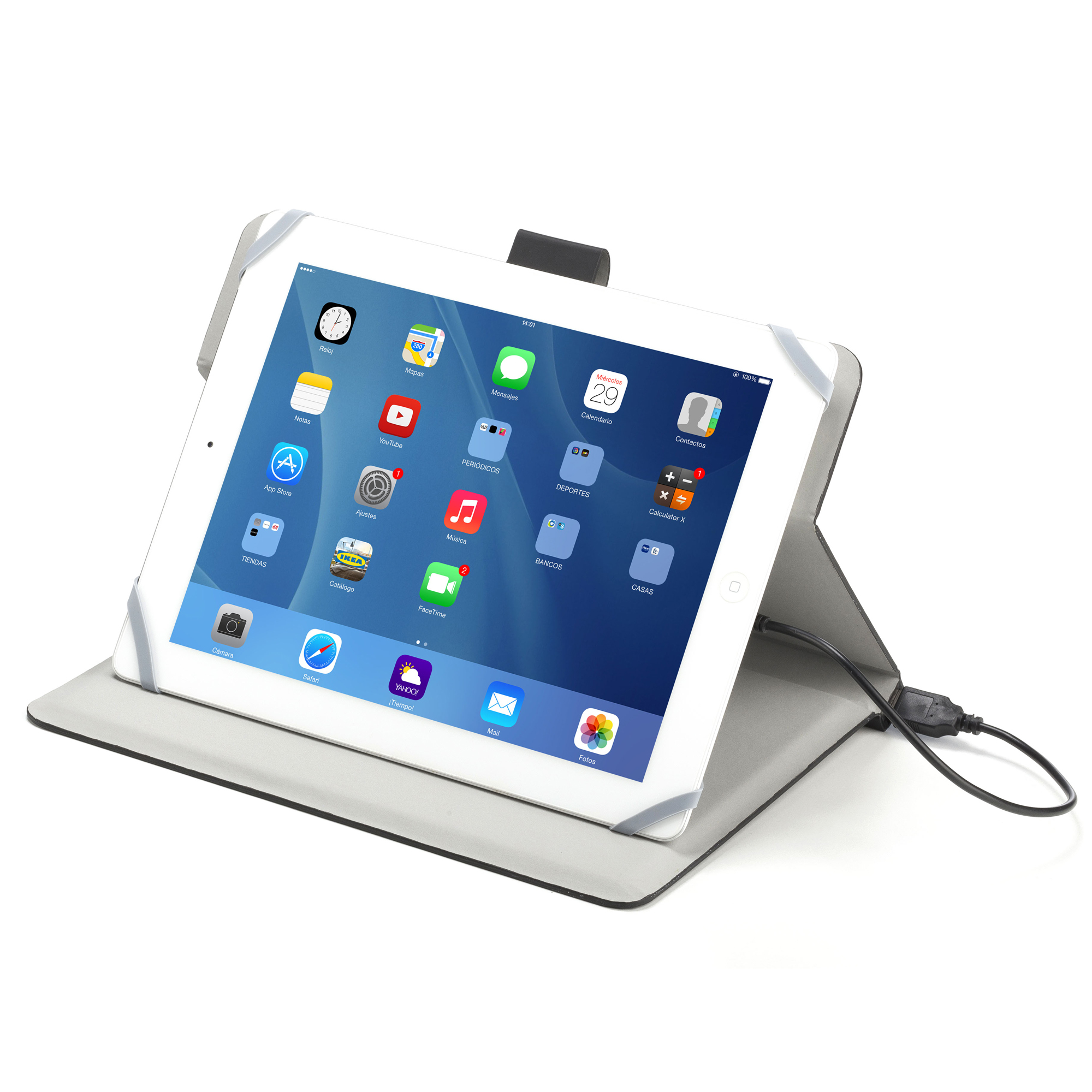 NGS Powercave 25.4 cm (10") Folio Black, Grey – image 5