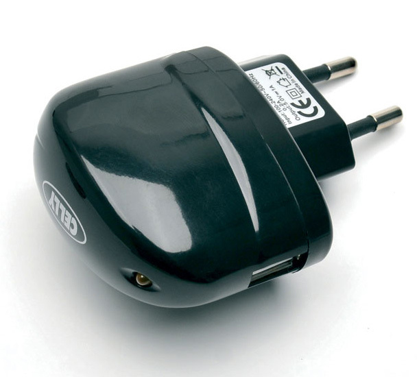 Celly CBRUSB1A mobile device charger Mobile phone Black AC Indoor