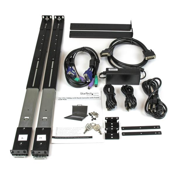 StarTech.com Rackmount LCD Console - 1U – image 5