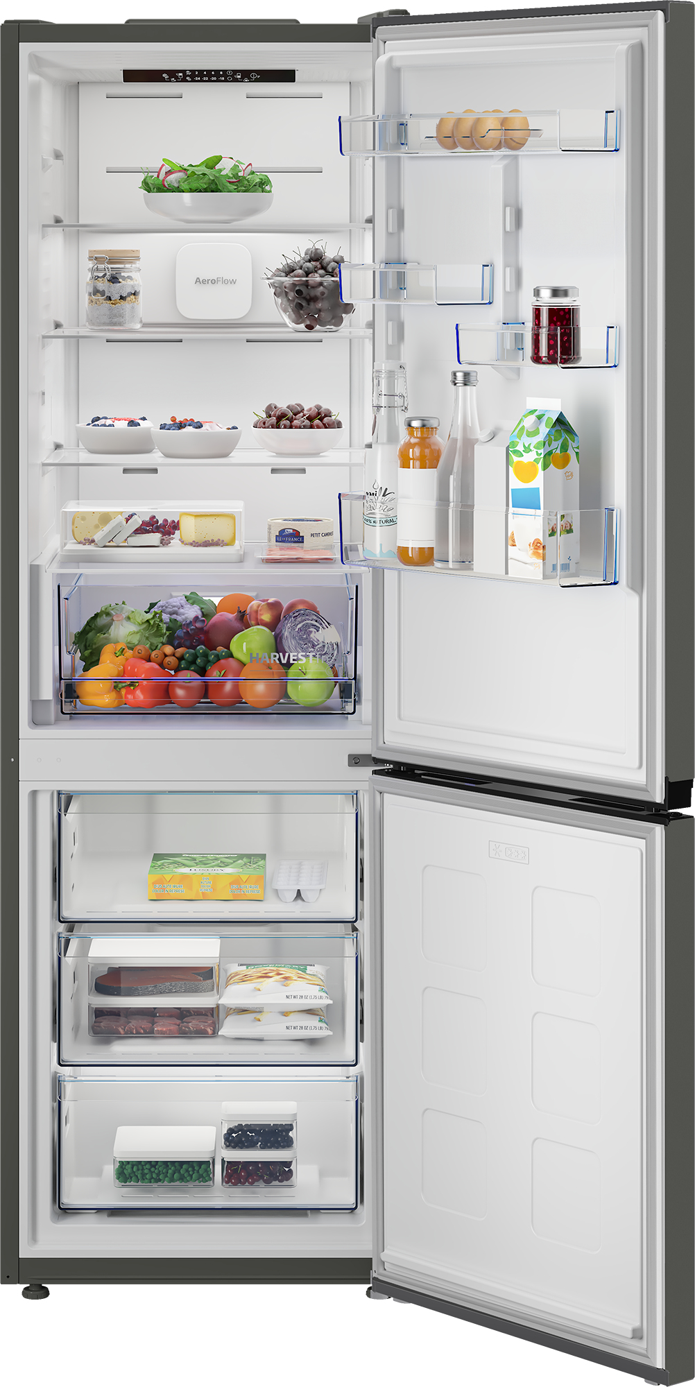Beko B3RCNA375HG fridge-freezer Freestanding – image 5