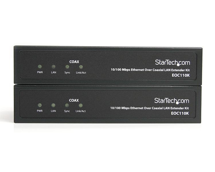 StarTech.com EOC110KGB network extender Network transmitter & receiver Black – image 2
