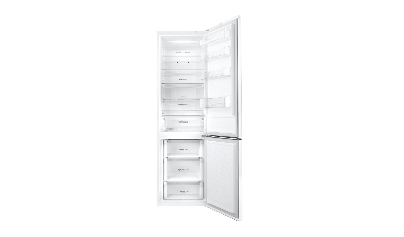 LG GBB60SWMFS fridge-freezer Freestanding – image 2