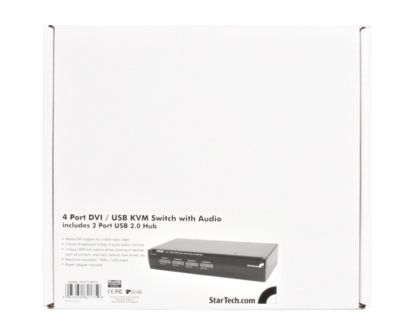 StarTech.com 4-Port DVI+USB KVM Switch – image 5