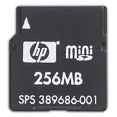 HP 256 MB Mini SD Memory Card