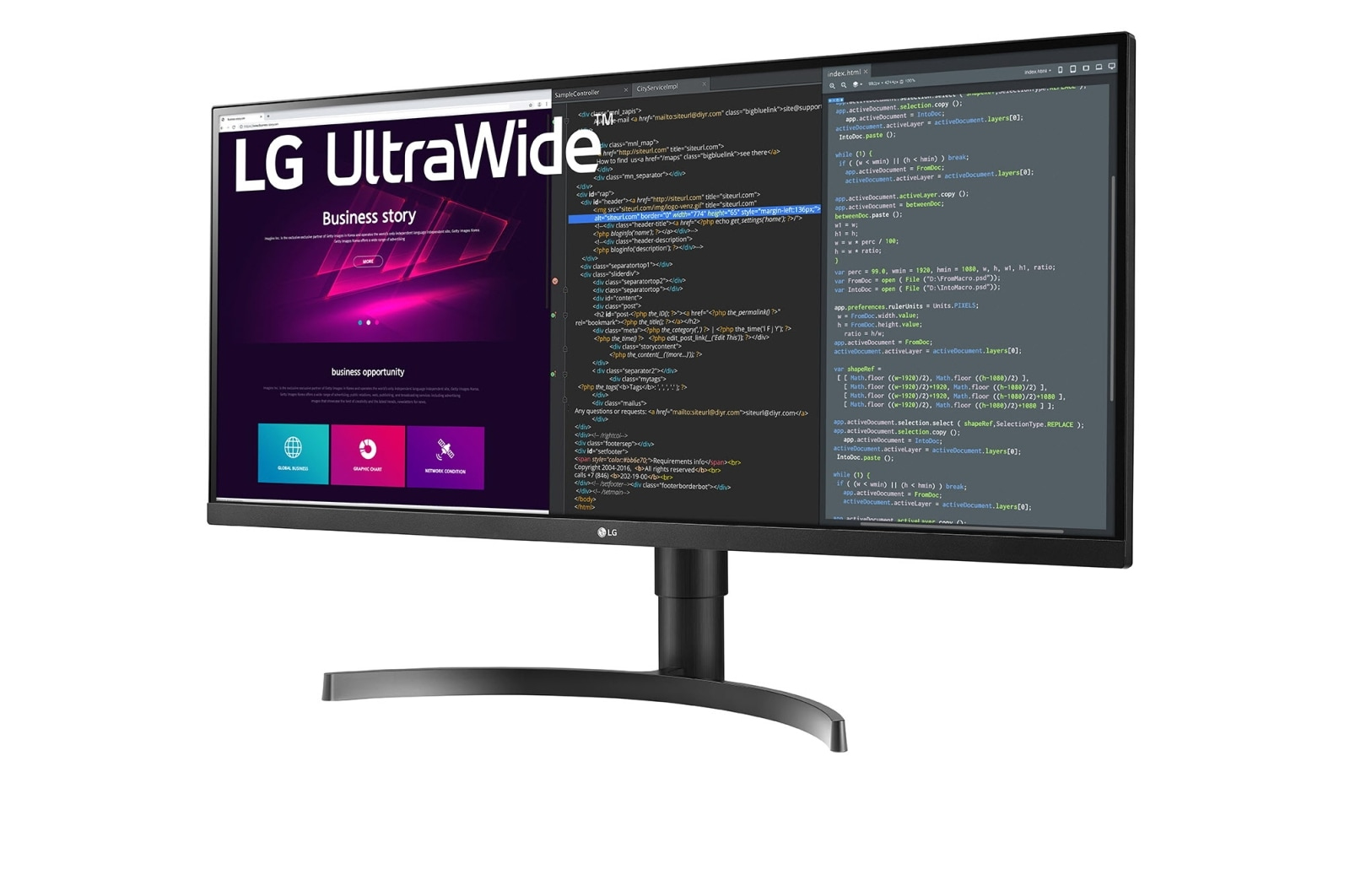 LG 34WN750 computer monitor – image 2