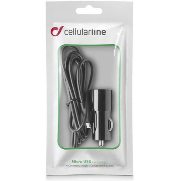 Cellularline Basic - Car Charger - Micro USB – image 1