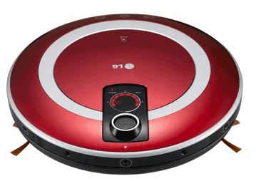 LG VR1027R robot vacuum Black, Red – image 2