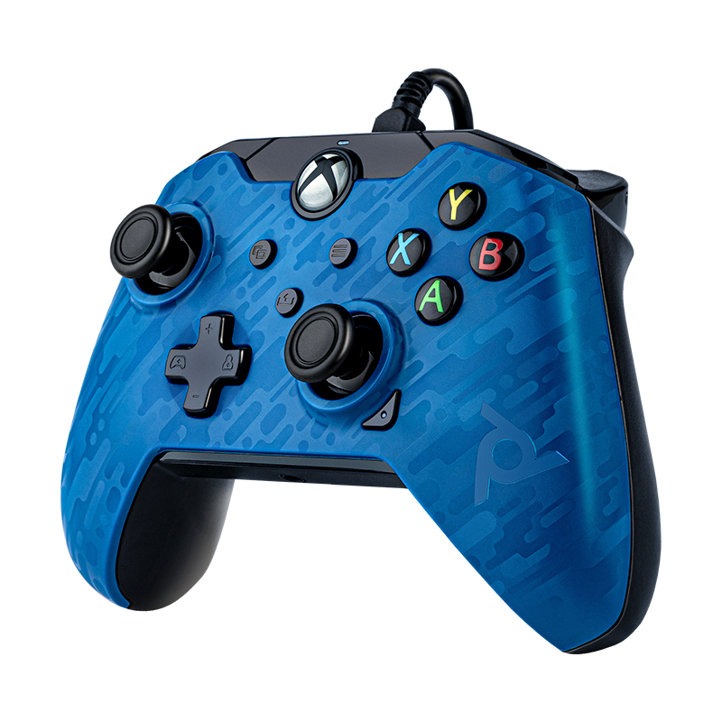 PDP 049-012-EU-CMBL Gaming Controller Blue, Camouflage USB Gamepad Xbox, Xbox One, Xbox Series S, Xbox Series X – image 5