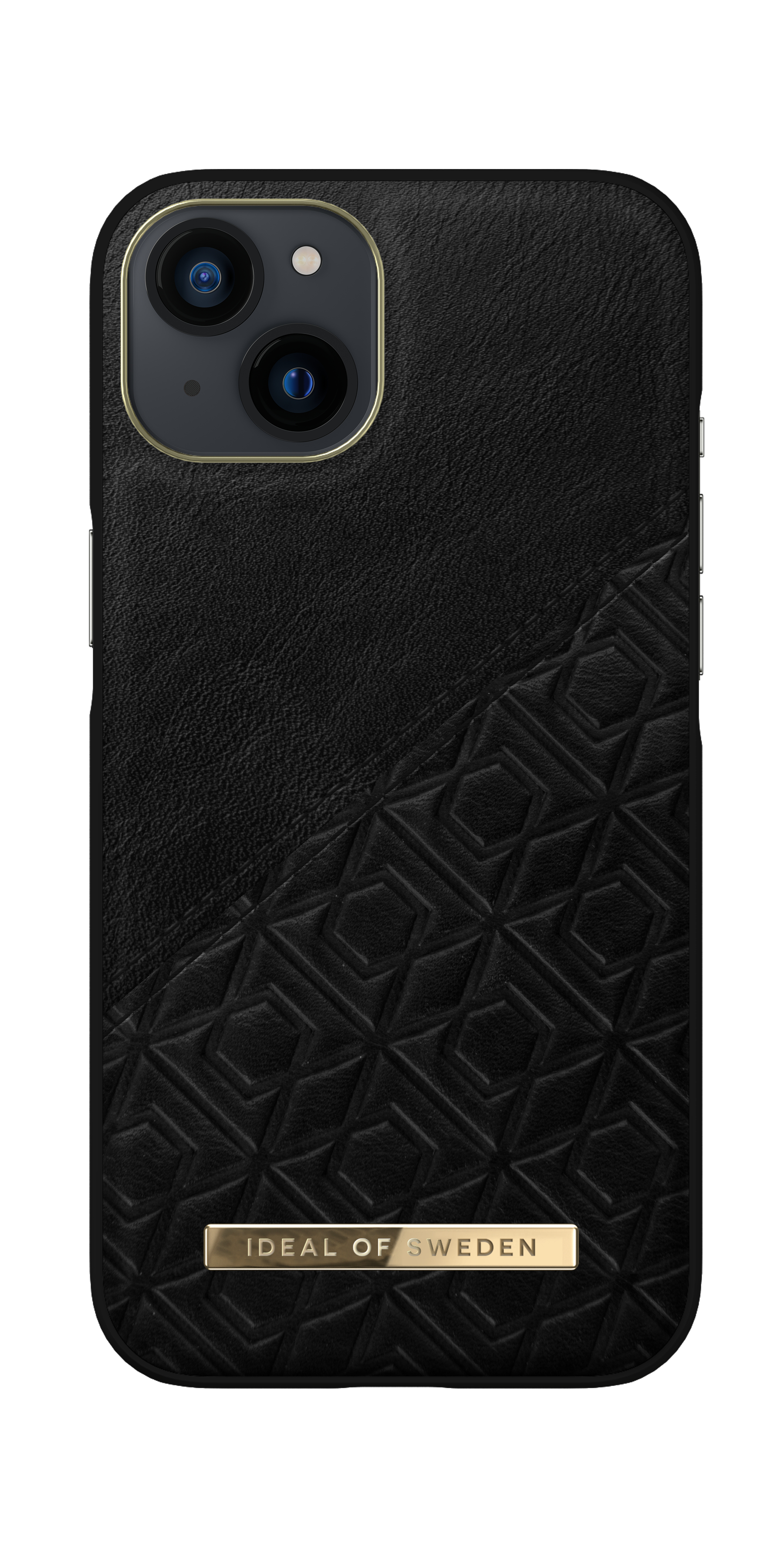 iDeal of Sweden Atelier Case iPhone 13 Embossed Black